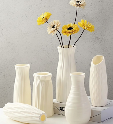 Nordic Plastic Flower Vase