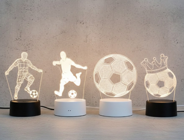 3D Football LED Table Lamp