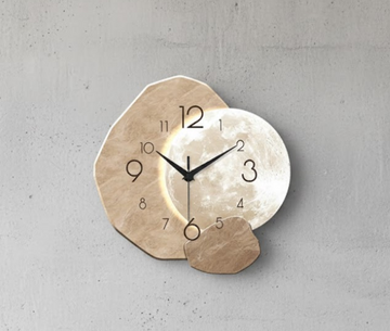Modern Moon Wall Clock