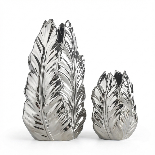 Nordic Gold Ceramic Vase